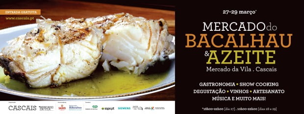 Cascais vai receber primeira edição do Mercado do Bacalhau & Azeite