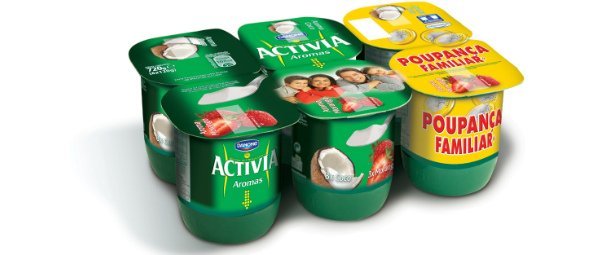 Danone evita desperdício com novo copo para iogurtes
