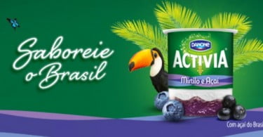 Activia lança novo Activia Dupla Camada de mirtilo e açaí
