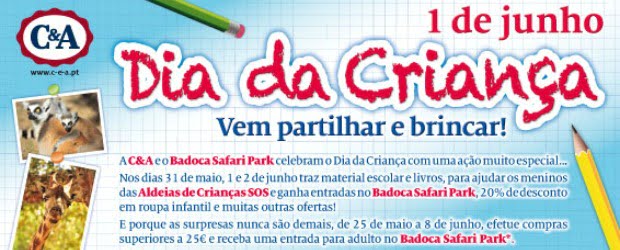C&A promove recolha material escolar para as Aldeias de Crianças SOS