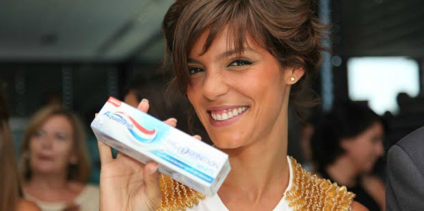 Andreia Rodrigues é a nova cara da Aquafresh