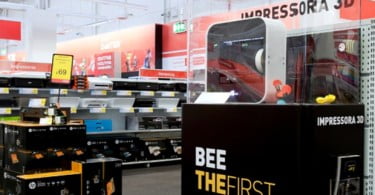 Worten e BeeVeryCreative fazem demonstração de impressora 3D