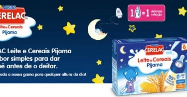 Nestlé lança Cerelac Leite e Cereais Pijama