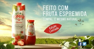 Compal promove novo Compal Clássico Morango de Portugal