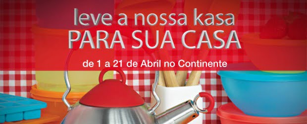 Continente lança campanha "Leve a nossa Kasa para sua Casa"