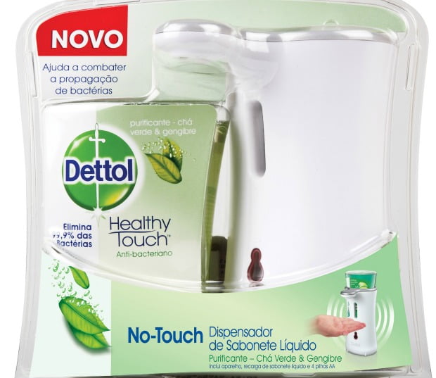 Dettol lança dispensador automático de sabonete líquido