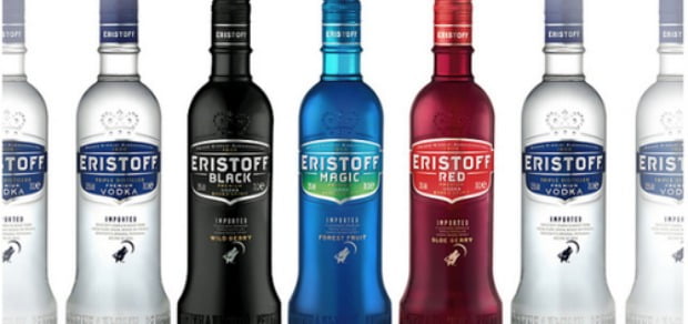 Eristoff Vodka premiada mundialmente