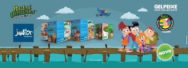 Gelpeixe e Nutri Ventures criam marca para crianças