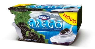 Iogurte Grego da Danone com novo sabor a amora preta