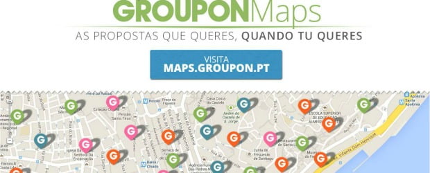 Groupon Portugal lança Groupon Maps