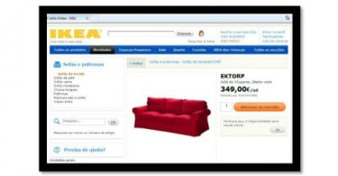 IKEA aposta em vendas online de sofás