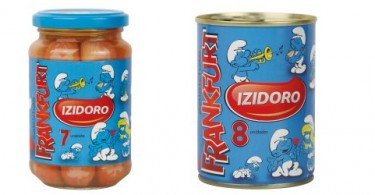 Smurfs animam salsichas Izidoro
