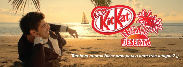 Kit Kat convida consumidores para uma pausa numa ilha paradisíaca