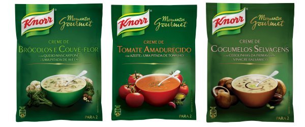 Knorr lança gama de sopas desidratadas