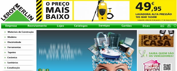 Leroy Merlin apresenta novo site (atualizada)