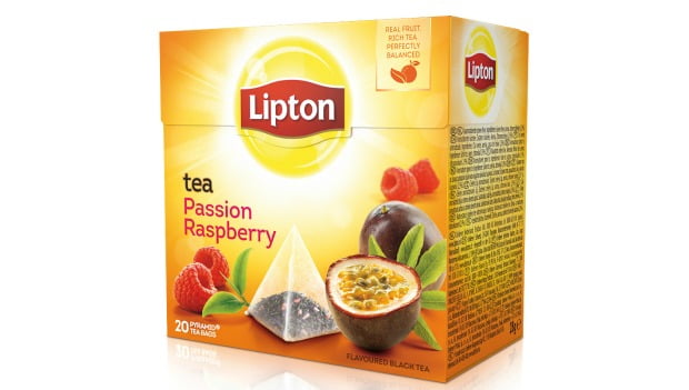 Lipton lança chá de Maracujá e Framboesa