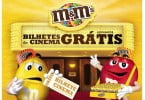 M&Ms troca embalagens por bilhetes de cinema