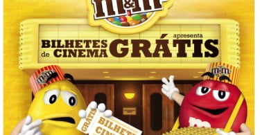 M&Ms troca embalagens por bilhetes de cinema