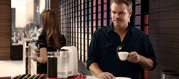 Matt Damon é o novo embaixador da Nespresso