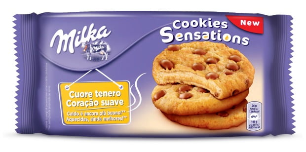 Milka lança Cookies Sensations