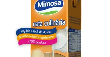 Mimosa renova embalagem da Nata Culinária