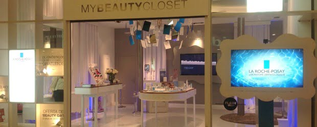 La Roche-Posay cria montra sensorial no Colombo