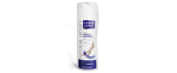 Nova loção Natural Honey pernas cansadas