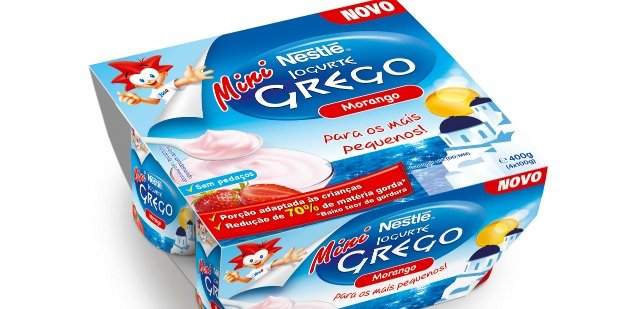 Nestlé lança Mini Grego
