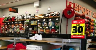 Sport Zone dá 30% de desconto em cartão em artigos Nike