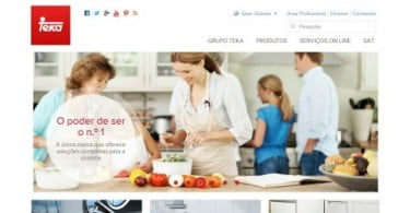 Teka lança novo site