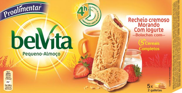 Proalimentar lança Belvita Morango e Iogurte