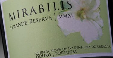 Quinta Nova da Nossa Senhora do Carmo lança Mirabilis