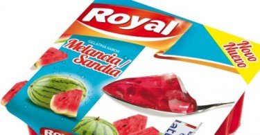 Sabor a Melancia chega às gelatinas Royal prontas a comer