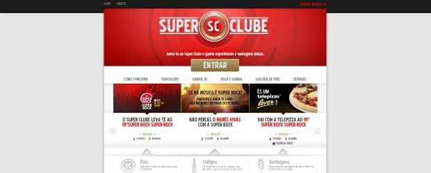 Super Bock cria Super Clube para promover contacto com a marca
