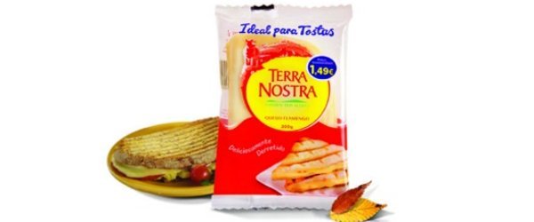Terra Nostra lança Fatias de queijo para pratos quentes
