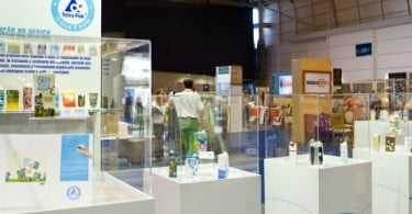 Tetra Pak no Lisbon Design Show com exposição de embalagens