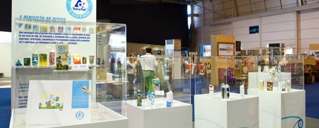 Tetra Pak no Lisbon Design Show com exposição de embalagens
