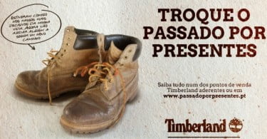 Timberland convida portugueses a trocarem "passado por presentes"