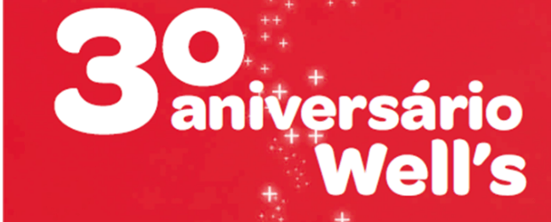 Wells celebra 3º aniversário com descontos "Dia sim