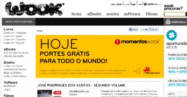 CTT e WOOK oferecem envio grátis para todo o mundo