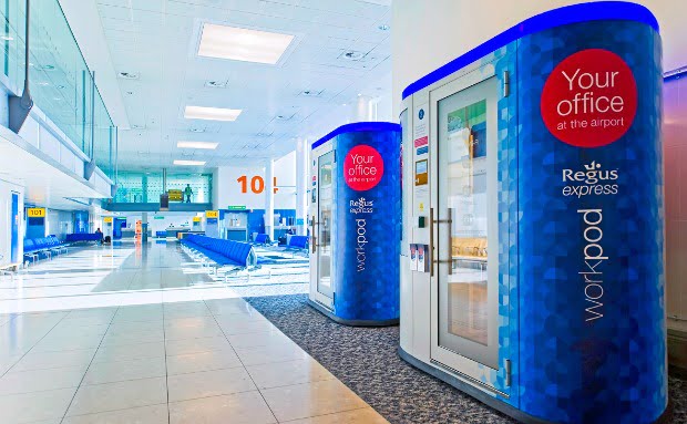 Regus inaugura Workpods no Aeroporto de Gatwick