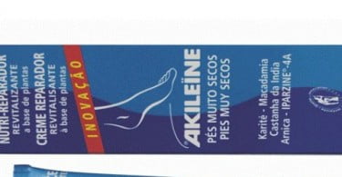 Akileine lança creme para pés secos