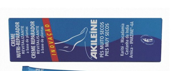 Akileine lança creme para pés secos