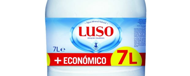 Água de Luso lança garrafão de 7 litros