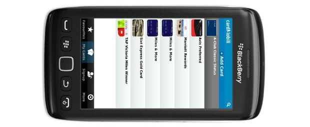 Cardmobili lança aplicação avançada para BlackBerry
