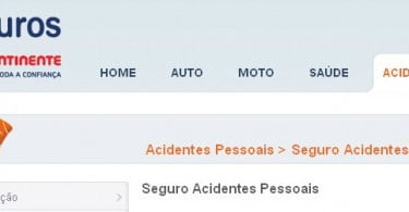 Seguros Continente lança Seguro Acidentes Pessoais