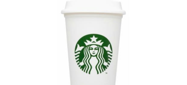 Starbucks "leva" copos reutilizáveis para o Reino Unido