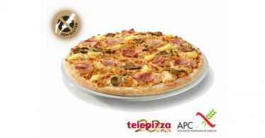 Telepizza lança nova pizza sem glúten