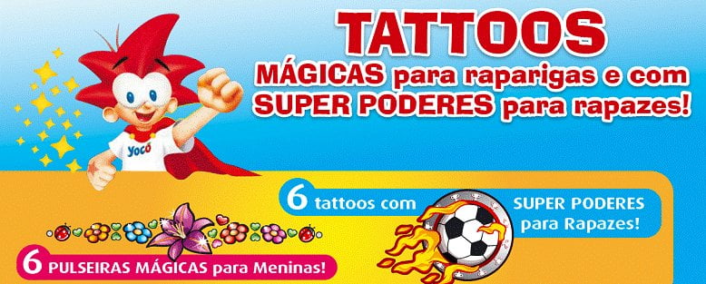Yoco oferece Tattos até final de maio