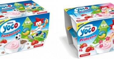 Yoco lança iogurte infantil bicompartimentado